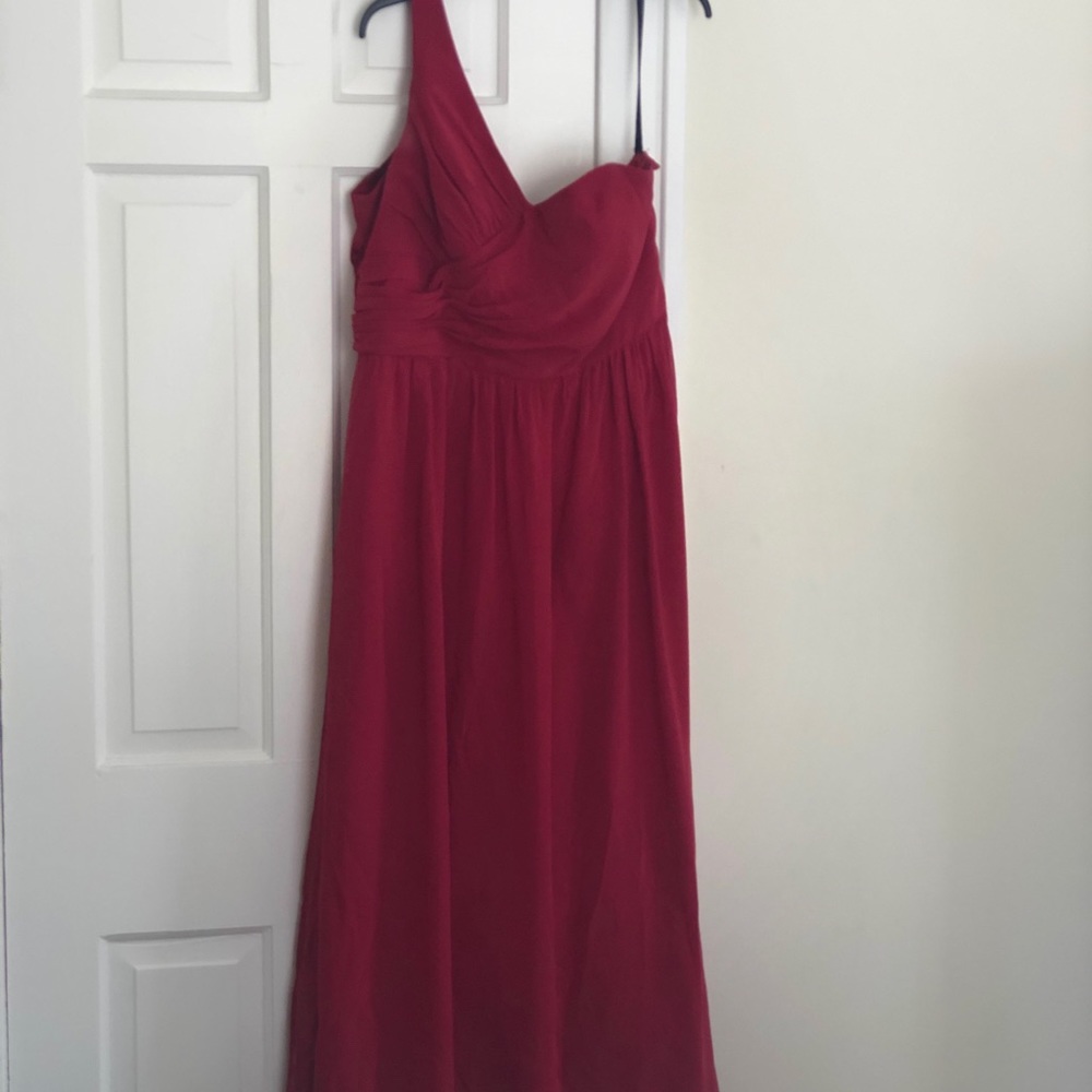 Alfred Angelo Merlot Bridesmaid Dress